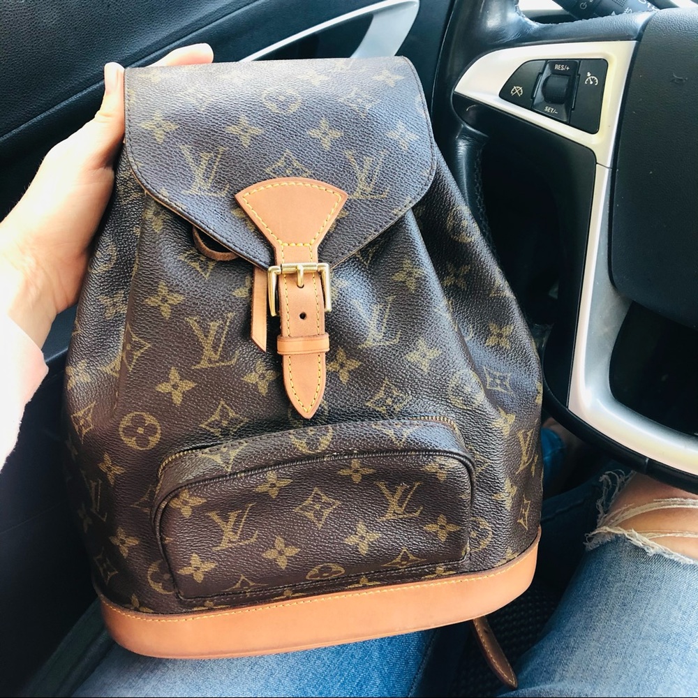 100% authentic Louis Vuitton montesoris backpack